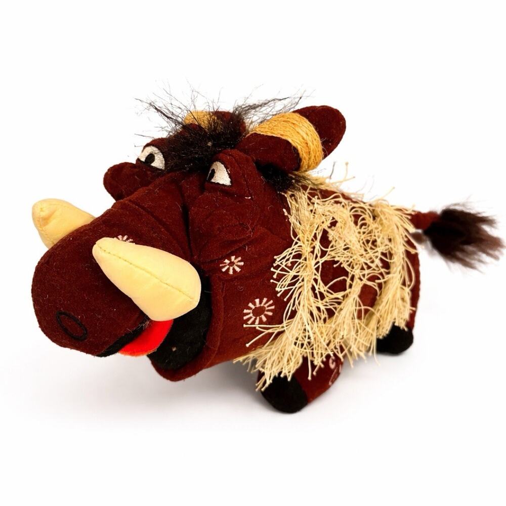 Disney Lion King Pumbaa Plush Broadway Musical Warthog Stuffed Animal Toy